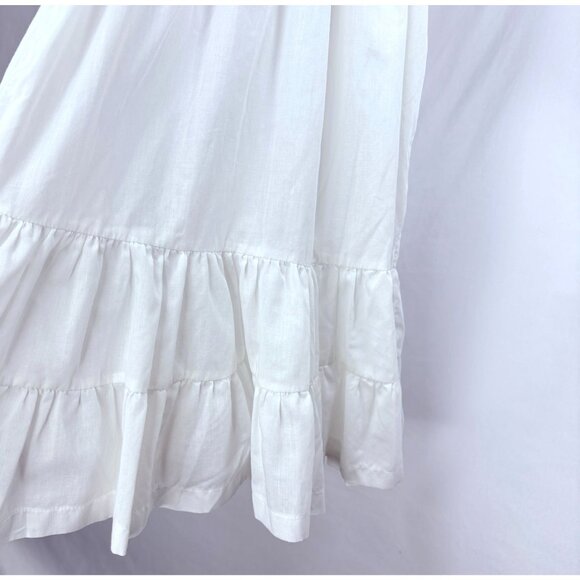 Vintage 1970s White Victorian Christening Gown Heirloom Baptism Gown 6-12m - Picture 11 of 16